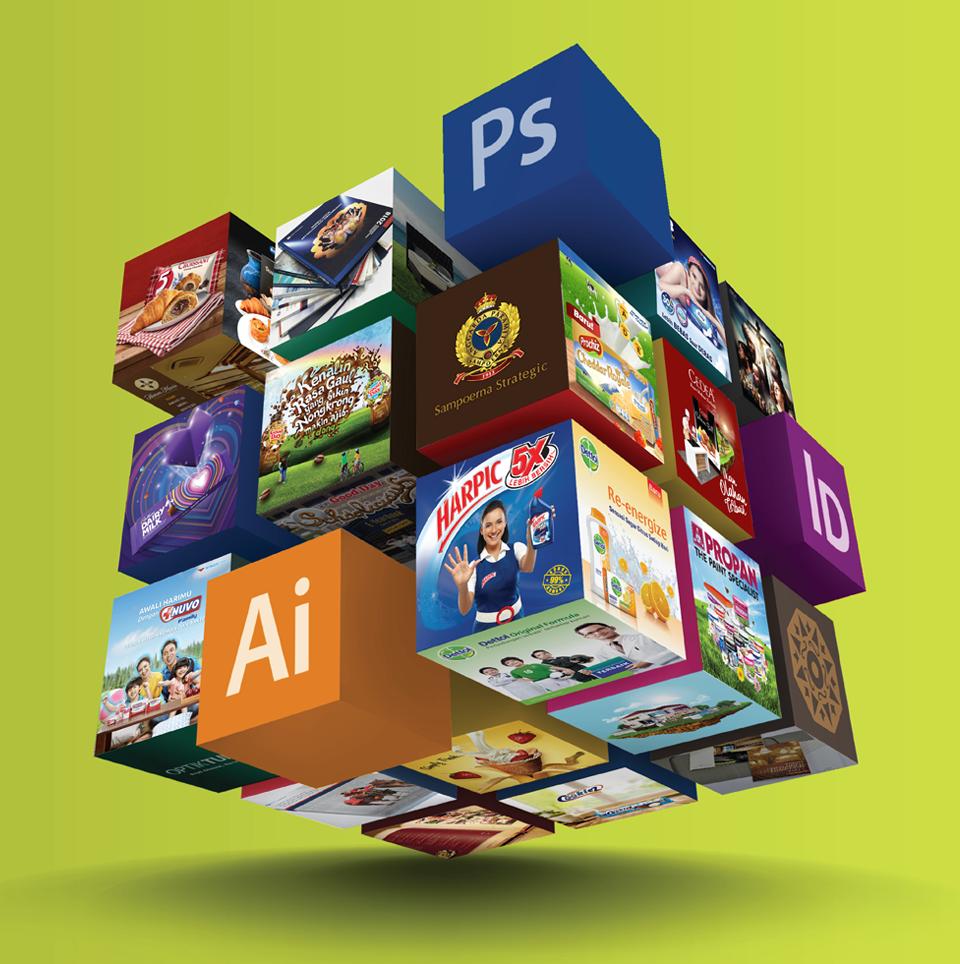 Layanan Graphic Design DesignCub3 Creative Agency Jakarta